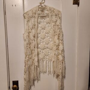 Woven Heart Bohemian Style Cardigan